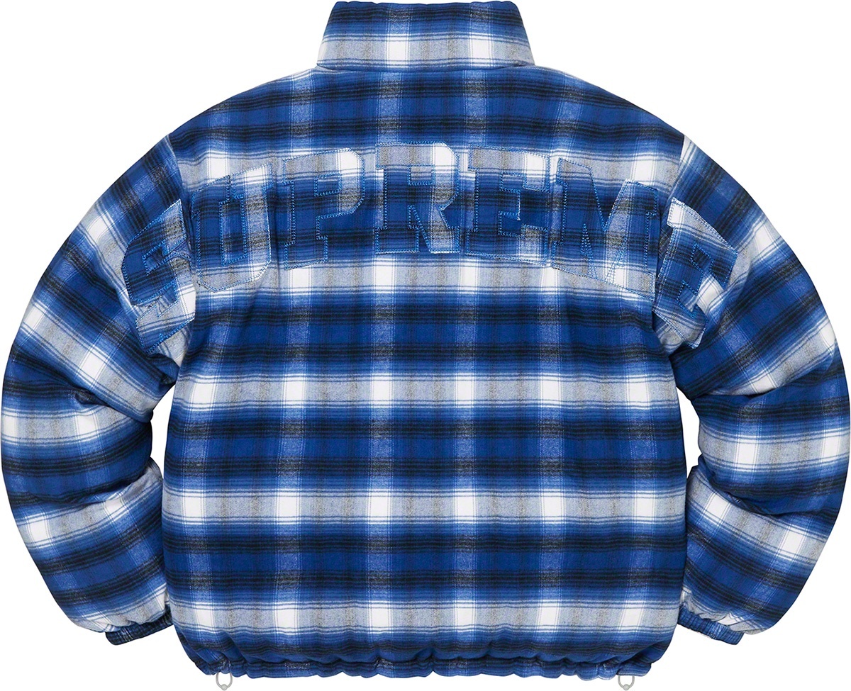 Flannel Reversible Puffer Jacket view 25